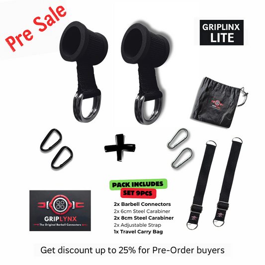GRIPLYNX LITE + Full Barbell Connector Pack