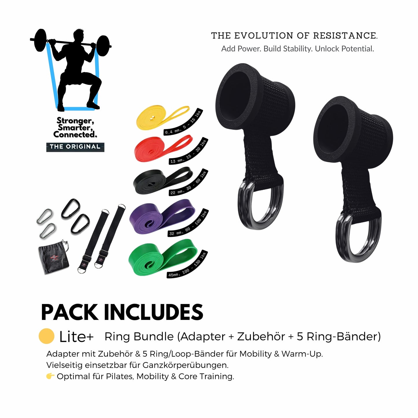 GRIPLYNX LITE – Innovatives Adapter-System für Langhanteln & Widerstandsbänder (bis 32 mm)