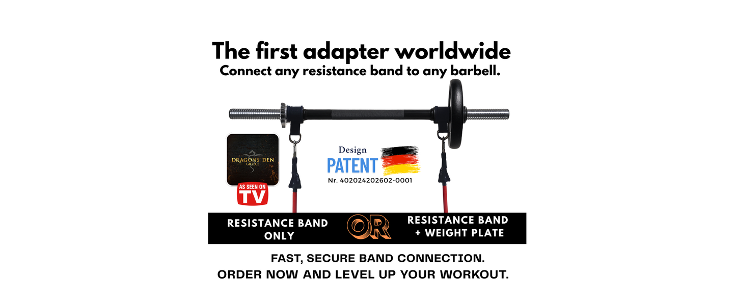 GRIPLYNX LITE –  Barbell Connectors (Standalone No Accessories) | Fits bars up to 32 mm