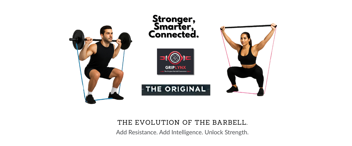 GRIPLYNX LITE - Barbell Connectors + Carabiners  –  Plug and play (fits bars up to 32 mm)